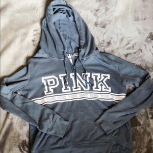 Pink Quarter Zip Hoodie